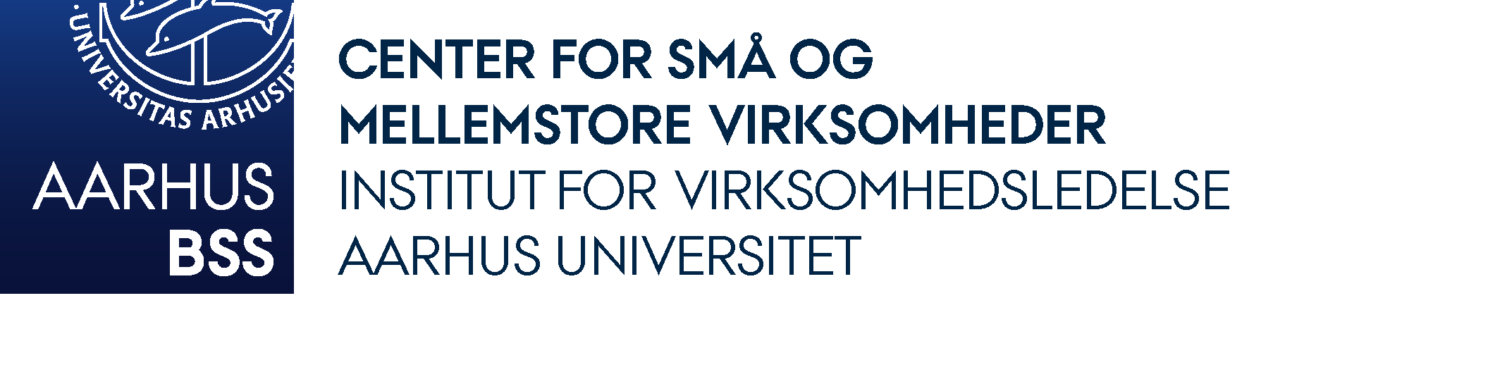 Logo for Center for Små og Mellemstore Virksomheder hos Aarhus BSS